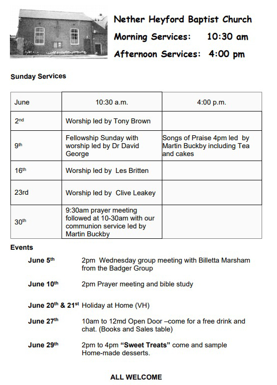 NetherHeyford_BaptistChurch_June2019