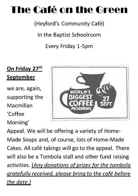 NetherHeyfordCafeontheGreenSept2019