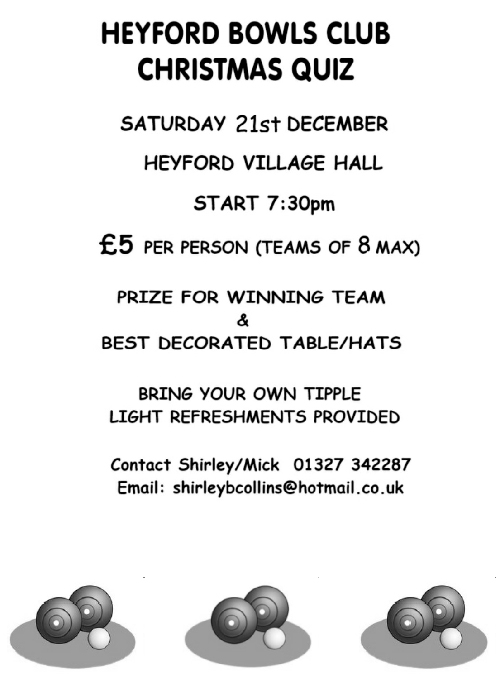 HeyfordBowlsClubChristmasQuiz