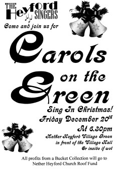 Nether Heyford Carols on the Green Heyford Singers