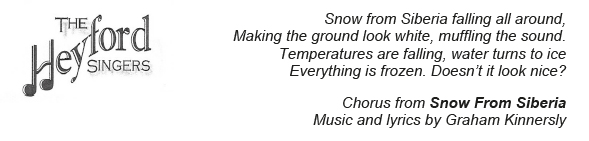 HeyfordSingersDecember2019